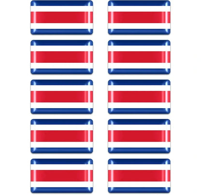 10pcs Epoxy UK United Kingdom Flag Sticker Car Interior Decoration Decal for Jaguar XE XF XJ Land Rover Range Rover Evoque Badge