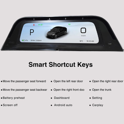 شاشة HUD مقاس 9.6 إنش لتسلا موديل 3 / موديل Y