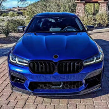 سبويلر أمامي من ألياف الكربون لبي إم دبليو M5 F90 LCI وG30/G38 (2021+) – فرونت ليب 3 قطع