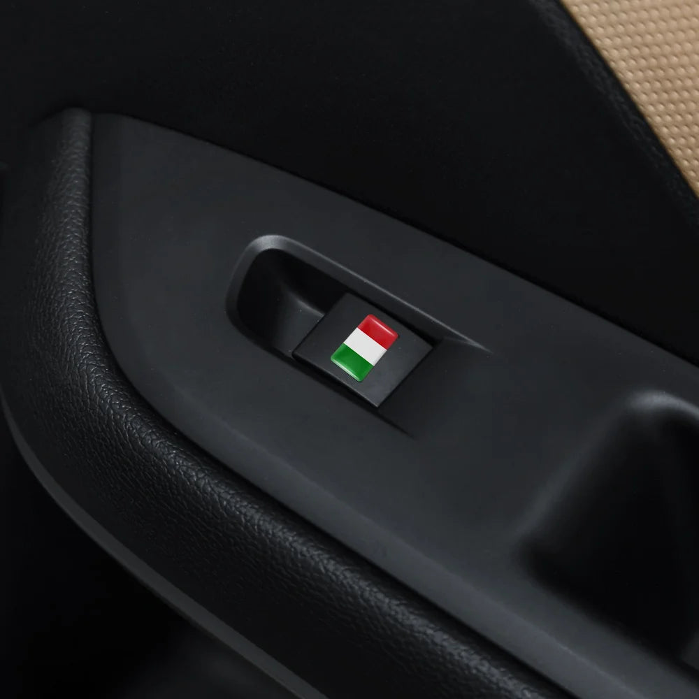 10pcs Epoxy UK United Kingdom Flag Sticker Car Interior Decoration Decal for Jaguar XE XF XJ Land Rover Range Rover Evoque Badge