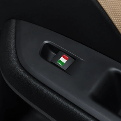 10pcs Epoxy UK United Kingdom Flag Sticker Car Interior Decoration Decal for Jaguar XE XF XJ Land Rover Range Rover Evoque Badge