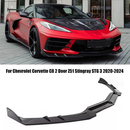 سبويلر أمامي STG 3 لشفروليه كورفيت C8 (2020-2024)