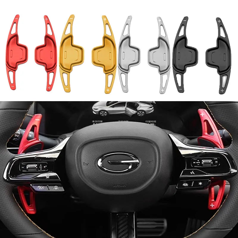 مبدلات ناقل الحركة (Paddle Shift) لـ GAC إمباو (2022-2024) – ألمنيوم مقاوم للصدأ، طقم قطعتين