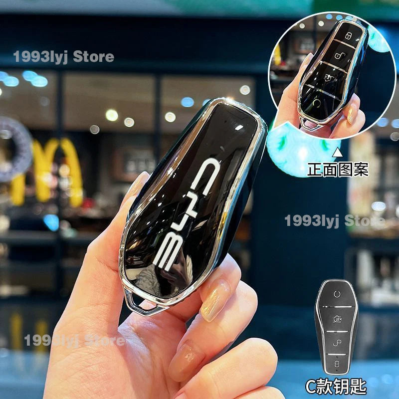 غطاء مفتاح TPU لـ BYD Atto 3