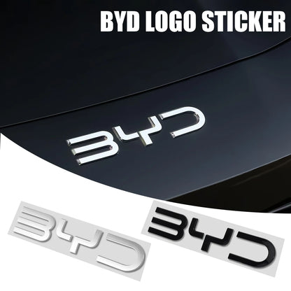 شعار خلفي ثلاثي الأبعاد لـ BYD