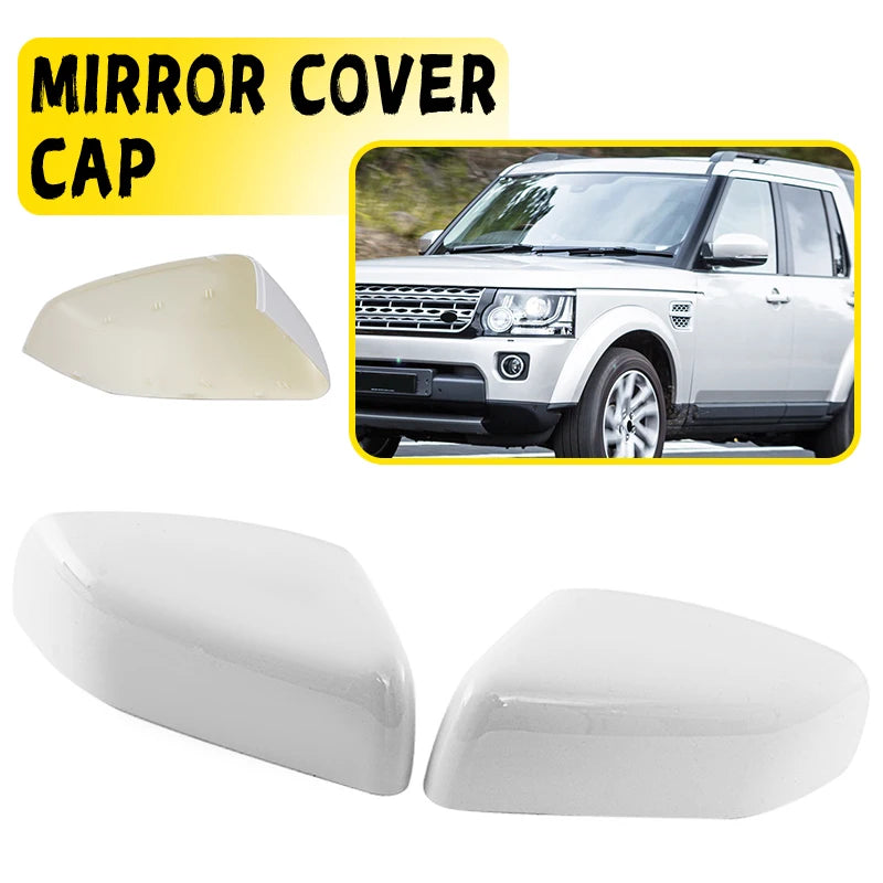 Rhyming Side Rearview Mirror Cover For Land Rover Freelander 2 Discovery 4 LR4 LR2 Range Rover Sport 2010-2014 LR019961 LR015056