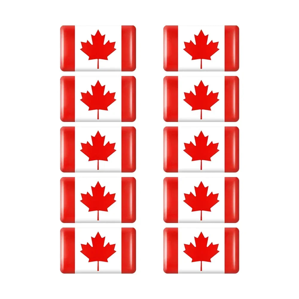 10pcs Epoxy UK United Kingdom Flag Sticker Car Interior Decoration Decal for Jaguar XE XF XJ Land Rover Range Rover Evoque Badge