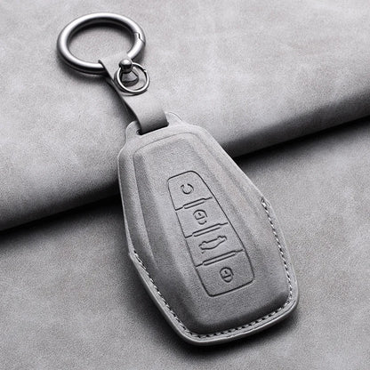 غطاء مفتاح جلدي لـ Geely Coolray