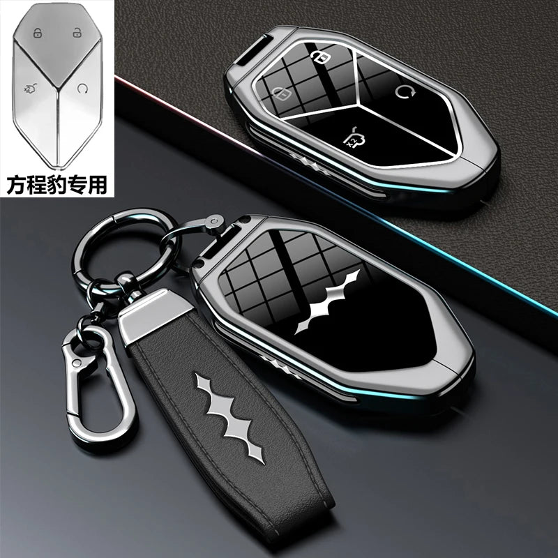 غطاء مفتاح زنك فاخر لـ BYD Leopard 5 / Leopard 8