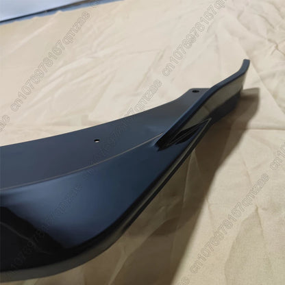 سبويلر أمامي لكيا ستينجر GT (2018-2023) – فرونت ليب، ديفيوزر أمامي وسبلتر ABS أسود لامع