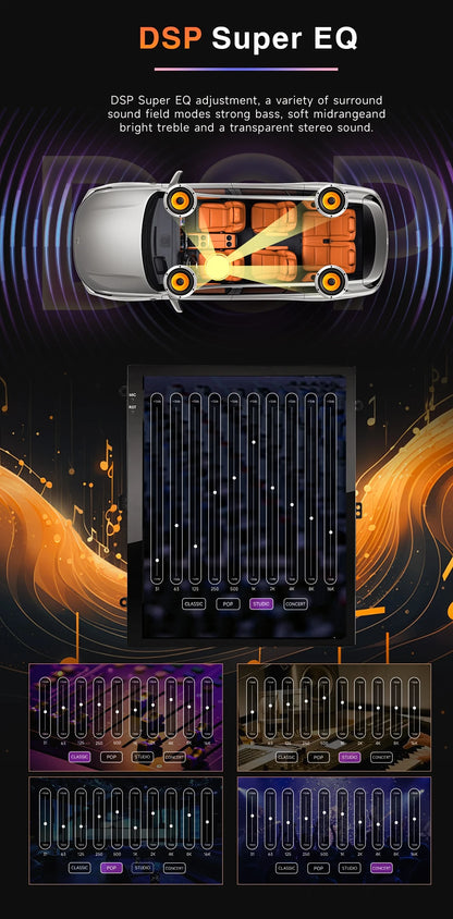 شاشة أندرويد 16 لفورد EcoSport (2013-2017)