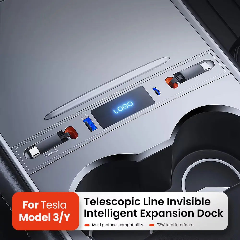 شاحن USB Hub لتسلا موديل 3 / موديل Y