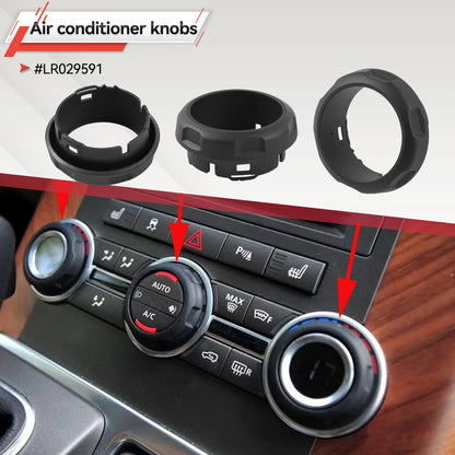 LR029591 Car Console Air Conditioning Control Knob Fit For Land Rover Range Rover Sport Discovery 4 AC Switch Trim Accessories