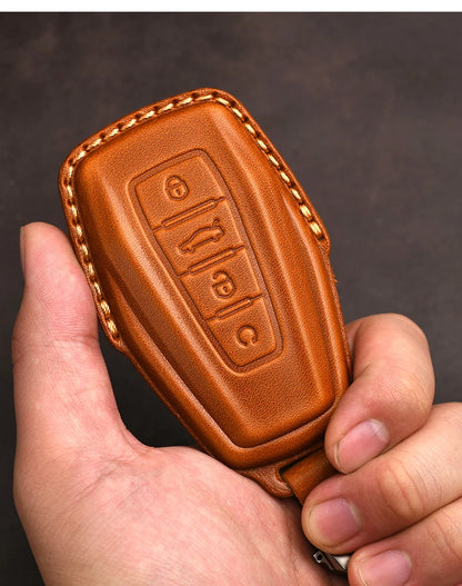 غطاء مفتاح جلدي لـ Geely Coolray