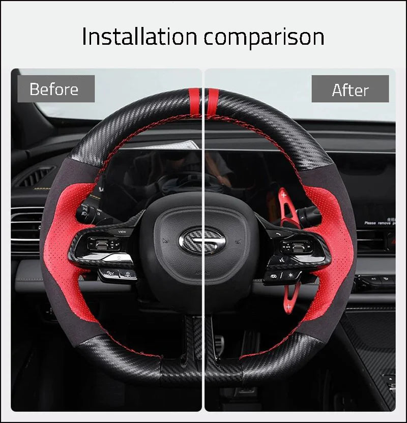 مبدلات ناقل الحركة (Paddle Shift) لـ GAC إمباو (2021-2024) – سبائك زنك للمقود