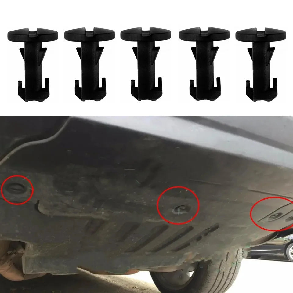 Car Front Rear Bumper Engine Guard Bolt Clips Clamps For Land Rover Range Rover Sport Discovery 4 Plastic Fasteners