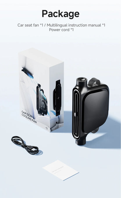 مروحة تبريد للمقعد بمنفذ USB