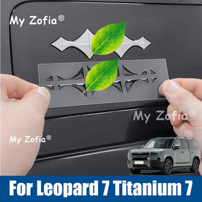 شعارات أمامية وخلفية لـ BYD Leopard 7