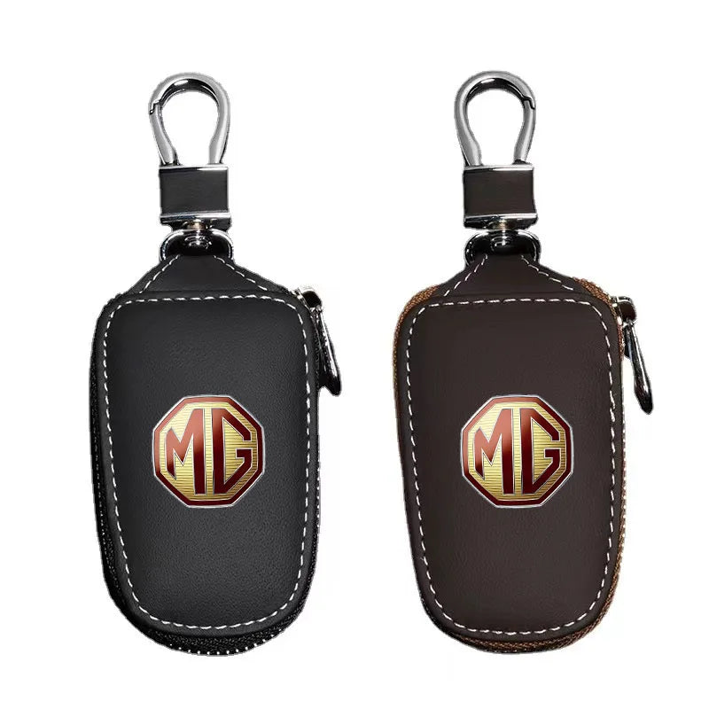 غطاء مفتاح جلدي لسيارات MG