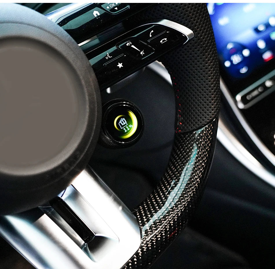 أزرار تحكم OLED للمقود لمرسيدس AMG E-Class وS-Class (2021-2024) – مفاتيح تحكم رياضية