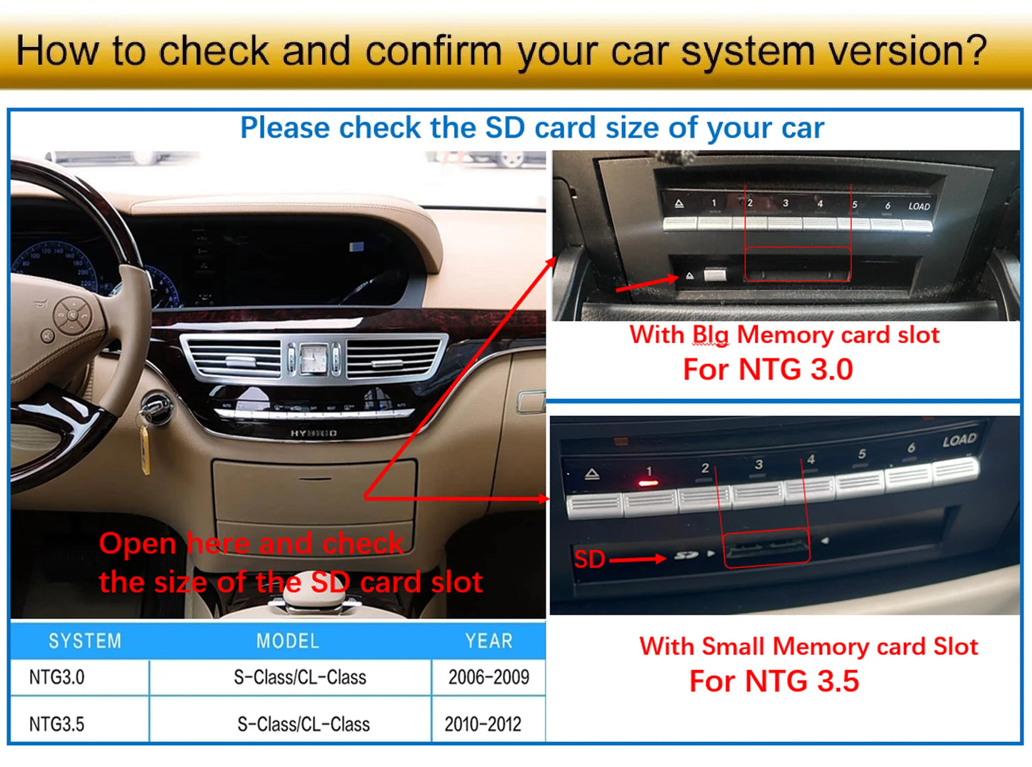 واجهة CarPlay وAndroid Auto لاسلكية لمرسيدس S-Class (W221)