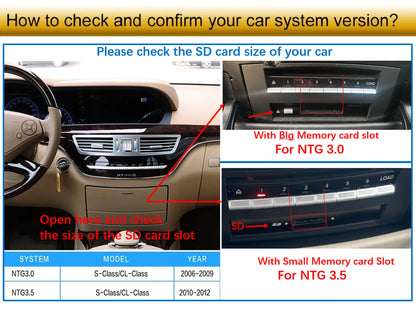 واجهة CarPlay وAndroid Auto لاسلكية لمرسيدس S-Class (W221)