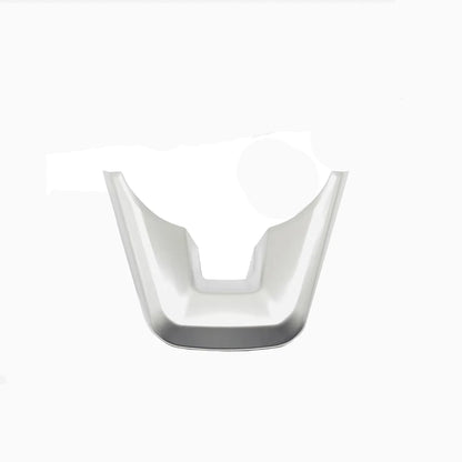 Car Steering Wheel Covers Trim Sticker For Toyota Land Cruiser 300 LC300 2021 2022 2023 Silver/Carbon Fiber Accessories