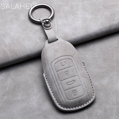 غطاء مفتاح جلدي لشيري تيجو