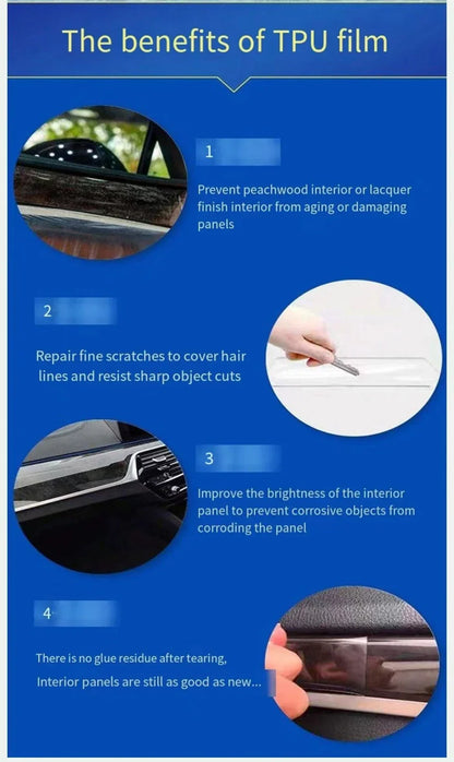 فيلم حماية TPU للكونسول الأوسط لـ Changan CS55 Plus