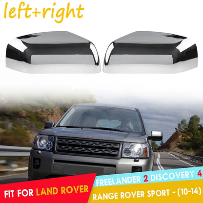 Rhyming Side Rearview Mirror Cover For Land Rover Freelander 2 Discovery 4 LR4 LR2 Range Rover Sport 2010-2014 LR019961 LR015056
