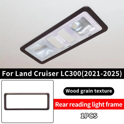 ديكور داخلي خشبي فاخر لتويوتا لاندكروزر LC300 (2021-2025) – طقم تعديل المقصورة