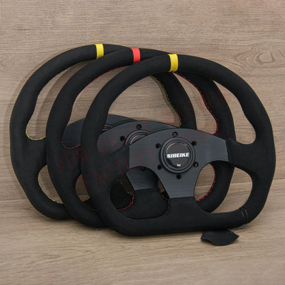 مقود رياضي SIBEIKE بتصميم D شمواه – 13 إنش (320 مم) JDM