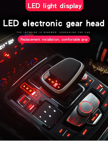 مقبض قير LED لأودي