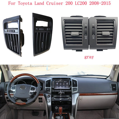 Yaocaiss Copy For Toyota Land Cruiser 200 LC200 2008 2009 2010-2015 Grill Car A/C Air Conditioner Outlet Air Fresh Grill outlets