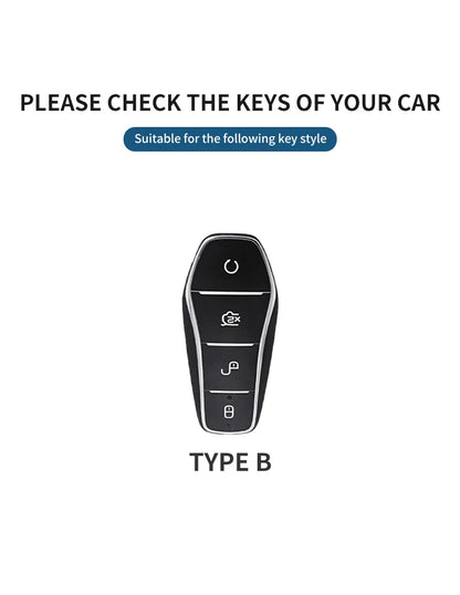 غطاء مفتاح لسيارات BYD