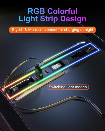 محطة شحن USB Hub لتسلا موديل 3 Highland
