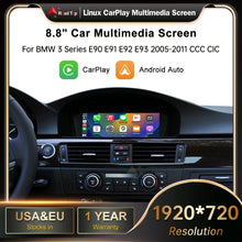 شاشة CarPlay لاسلكية 8.8 إنش لسيارات BMW