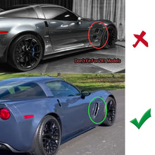 فتحات رفارف جانبية لشفروليه كورفيت C6 Z06 / Grand Sport (2005-2013) – أسود مطفي بنقشة كاربون