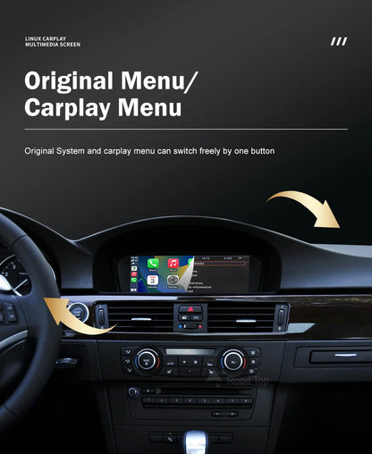 شاشة CarPlay لاسلكية 8.8 إنش لسيارات BMW