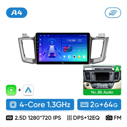 شاشة أندرويد لتويوتا RAV4 (2012-2019)