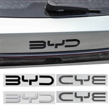 شعارات حروف أمامية وخلفية لـ BYD