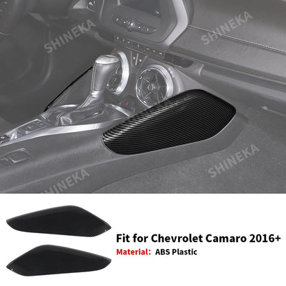 طقم ديكور داخلي بنقشة الكاربون لشفروليه كامارو