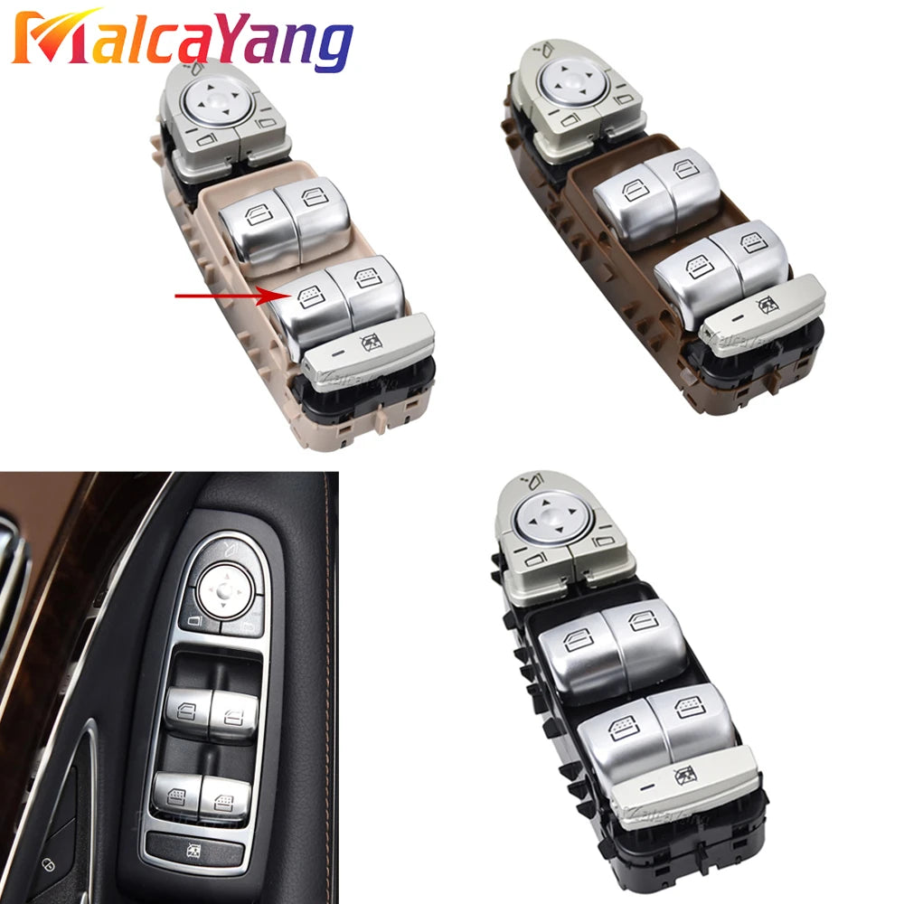 مفتاح التحكم بالنوافذ لمرسيدس C-Class / E-Class / GLC / CLS