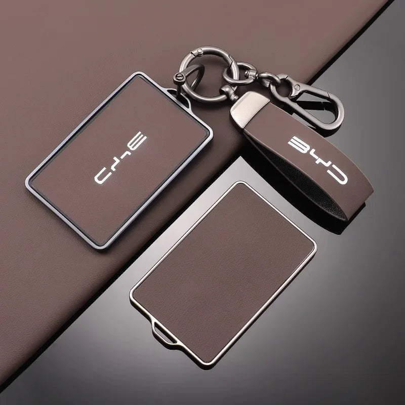 غطاء مفتاح جلدي NFC لـ BYD