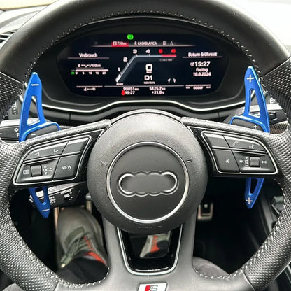 مبدلات ناقل الحركة (Paddle Shift) لأودي A3 / A6 / S6 / A7 / S7 / A8 / Q8 / e-tron (2019-2024) – امتداد DSG للمقود