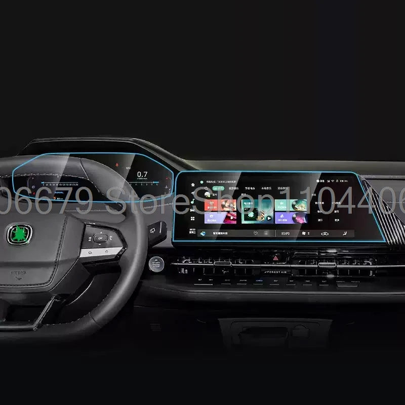 حماية عتبات الأبواب بنقشة الكاربون لـ Changan CS75 Plus