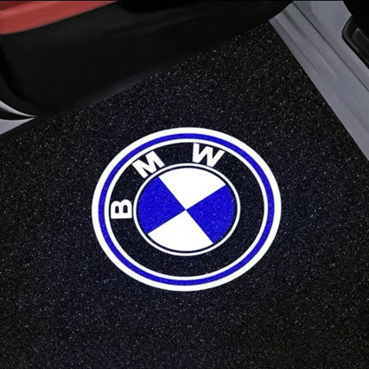 2Pcs Car Door logo Projector Lamps Welcome Light Accessories For Logo BMW M E90 E60 F18 E46 F30 F20 M2 M5 M3 E87 M4 X3 X5 X1