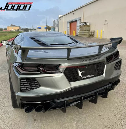 غطاء لوحة الأرقام الخلفية لشفروليه كورفيت C8 Stingray / Z51 (2020-2025) – ABS