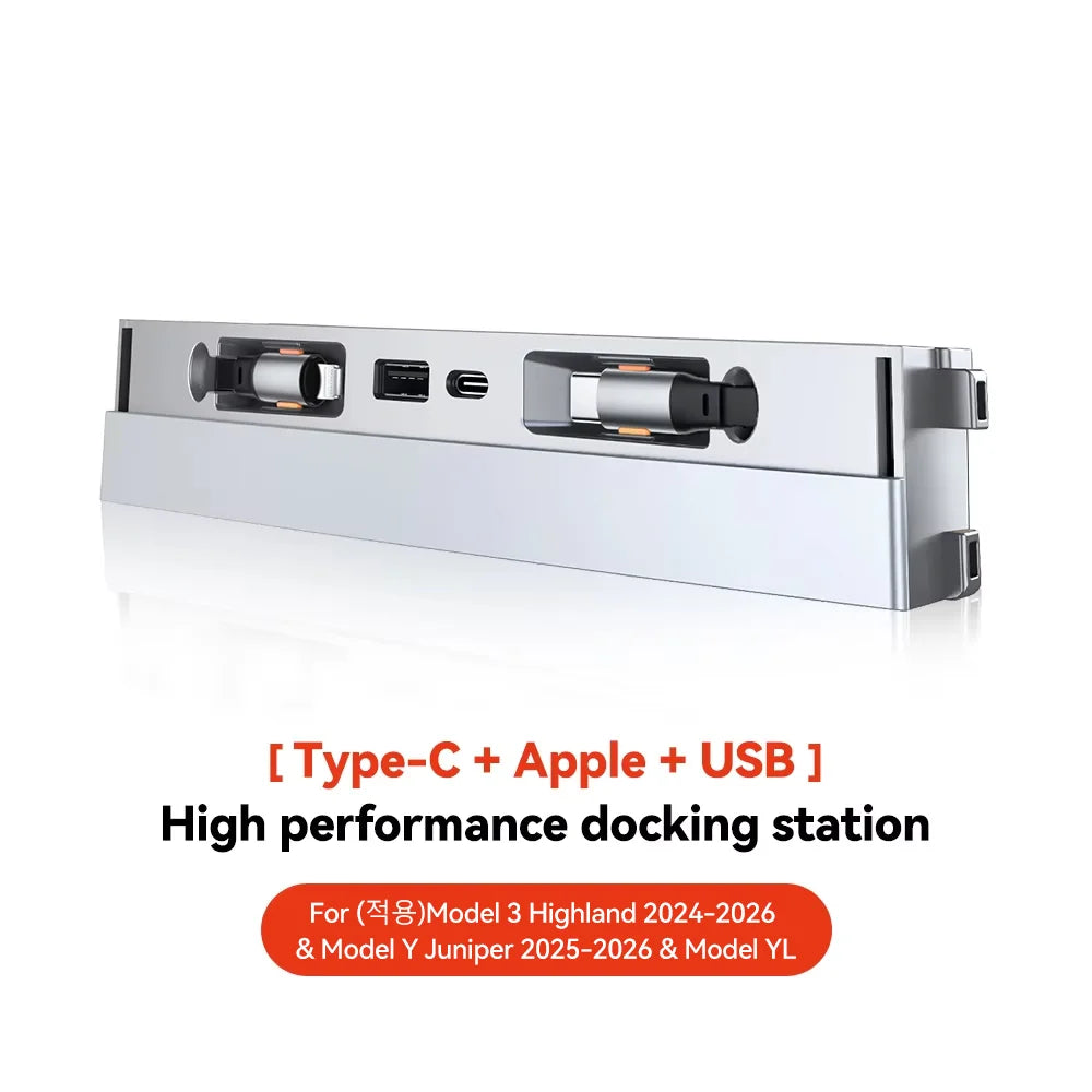 شاحن USB-C بقدرة 54 واط لتسلا موديل Y Juniper / موديل 3 Highland