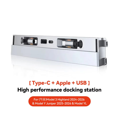 شاحن USB-C بقدرة 54 واط لتسلا موديل Y Juniper / موديل 3 Highland